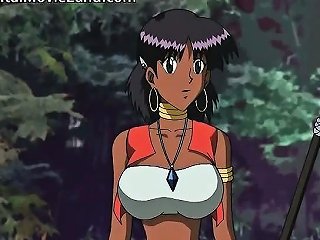 Part 1: Ebony Anime Babe With Large Breasts On Drtuber